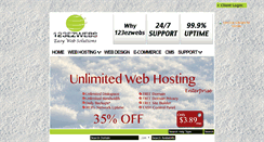 Desktop Screenshot of 123ezwebs.com